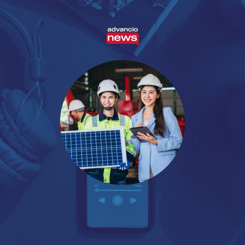 Advancio Tech News, New Solar Panel Technology with Josie and Karim