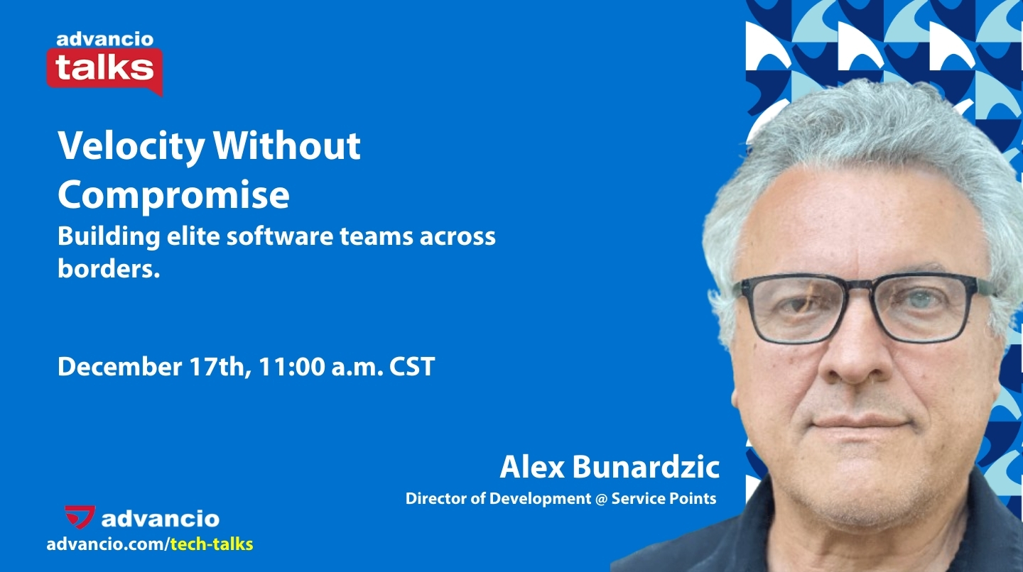 Advancio Talks Season 2 – Episode 24 with – Alex Bunardzic